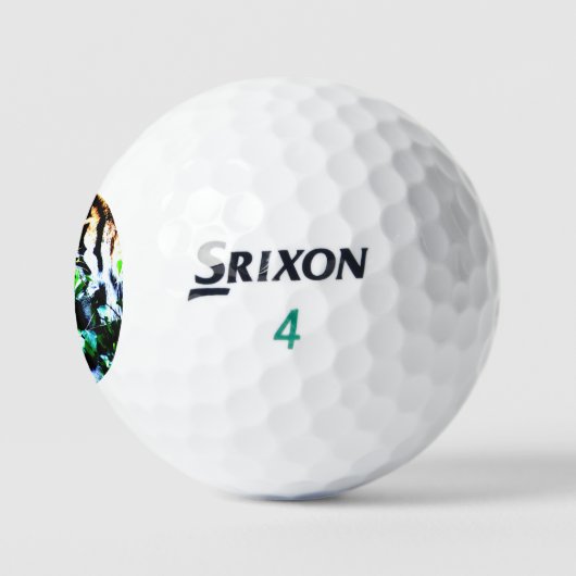Amur Tiger ssf gbcna Golfball (Logo)