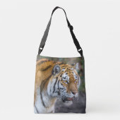 Amur tiger tragetaschen mit langen trägern (Rückseite)
