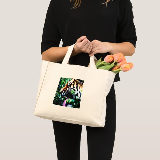 Amur Tiger ttcnm Mini Stoffbeutel (Vorderseite (Produkt))