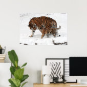 Amur tiger und Cub Poster (Heimbüro)