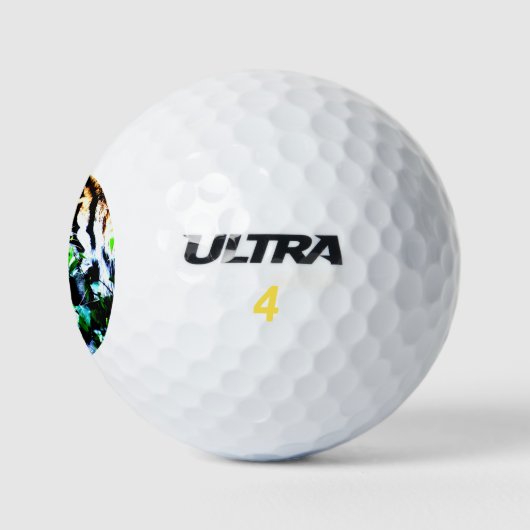 Amur Tiger wu gbcnm Golfball (Logo)