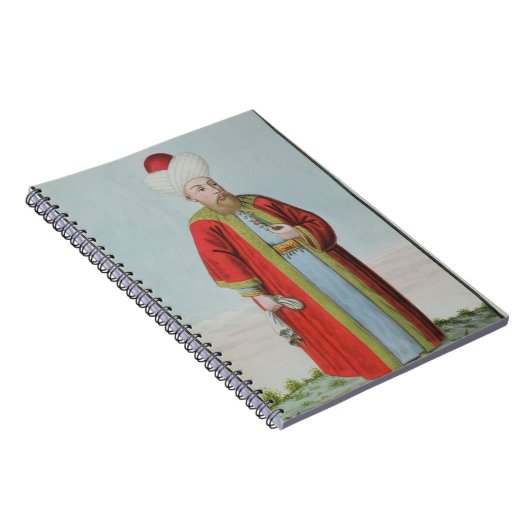 Amurath (Murad) (1404-51) Sultan II 1421-51, von Notizblock (Rechte Seite)