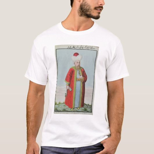 Amurath (Murad) (1404-51) Sultan II 1421-51, von T-Shirt (Vorderseite)