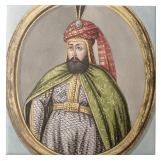 Amurath (Murad) (1612-40) Sultan IV 1623-40, von Fliese (Vorderseite)
