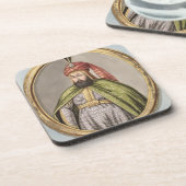 Amurath (Murad) (1612-40) Sultan IV 1623-40, von Getränkeuntersetzer (Linke Seite)