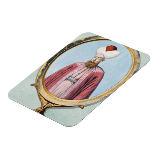 Amurath (Murad) I (1319-89), Sultan 1359-89, aus Magnet (Linke Seite)