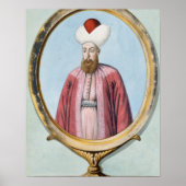 Amurath (Murad) I (1319-89), Sultan 1359-89, from Poster (Vorne)