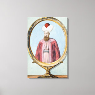 Amurath (Murad) I (1319-89), Sultan 1359-89, von Leinwanddruck