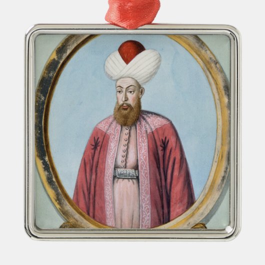 Amurath (Murad) I (1319-89), Sultan 1359-89, von Ornament Aus Metall (Vorne)