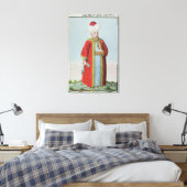 Amurath (Murad) II (1404-51) Sultan 1421-51, aus Leinwanddruck (Insitu (Schlafzimmer))