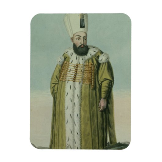 Amurath (Murad) III (1546-95) Sultan 1574-95, aus Magnet (Vertikal)