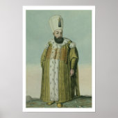 Amurath (Murad) III (1546-95) Sultan 1574-95, aus Poster (Vorne)