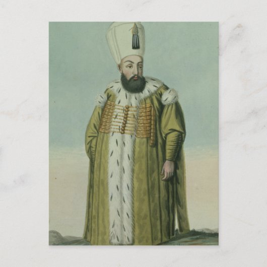 Amurath (Murad) III (1546-95) Sultan 1574-95, aus Postkarte (Vorderseite)