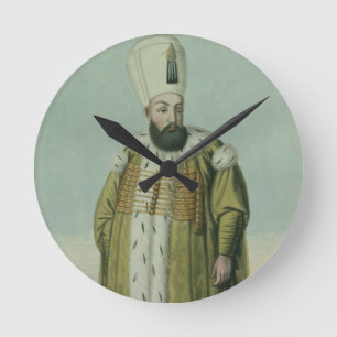 Amurath (Murad) III (1546-95) Sultan 1574-95, from Runde Wanduhr