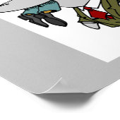 amüsante Anwälte/Rechtsanwälte Poster (Ecke)