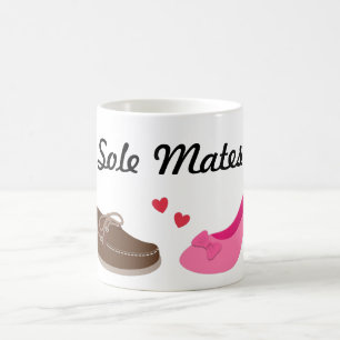 Amüsante Seelenverwandte Sohlenverwandte Wortwitz Kaffeetasse