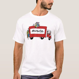 amüsante Tagesmuskulatur T-Shirt