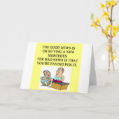 amüsanter Arzt-Spaß Karte (Gelbe Blume)