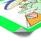 amüsanter Arzt-Spaß Poster (Ecke)