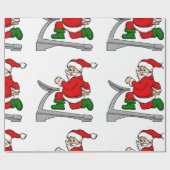 amüsanter Tretmühle-Sklave Geschenkpapier (Flach)