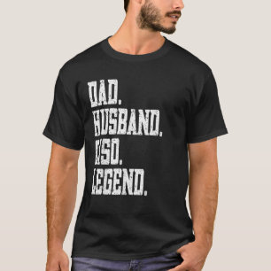 amüsanter Vater Husband Hauptabteilung Information T-Shirt