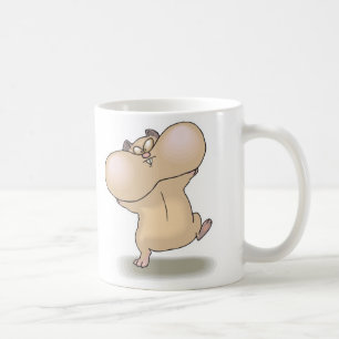 amüsanter Wangen-Hamster Kaffeetasse