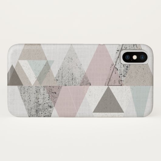 Amuse II | Geometrisch modern Case-Mate iPhone Hülle (Rückseite (Horizontal))