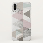 Amuse II | Geometrisch modern Case-Mate iPhone Hülle (Rückseite)