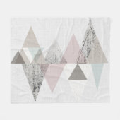 Amuse II | Geometrisch modern Fleecedecke (Vorderseite (Horizontal))