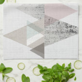 Amuse II | Geometrisch modern Geschirrtuch (Gefaltet)