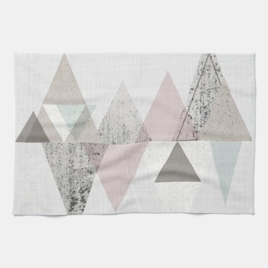 Amuse II | Geometrisch modern Geschirrtuch (Horizontal)