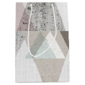 Amuse II | Geometrisch modern Mittlere Geschenktüte (Vorderseite)