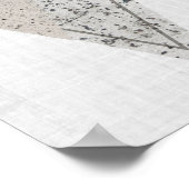 Amuse II | Geometrisch modern Poster (Ecke)