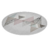 Amuse II | Geometrisch modern Schneidebrett (Ecke)