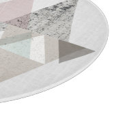 Amuse II | Geometrisch modern Schneidebrett (Ecke)