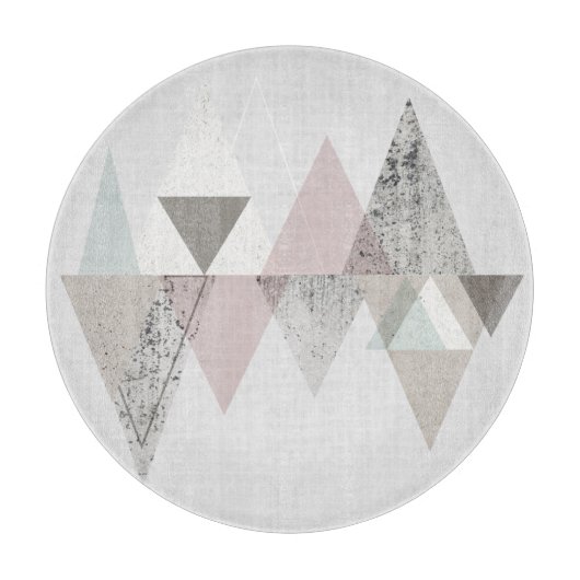 Amuse II | Geometrisch modern Schneidebrett (Vorderseite)