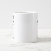Amused Santa Jumbo-Tasse (Vorderseite)