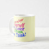 Amüsieren Sie sich! Kaffeetasse (Vorderseite Links)