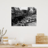 Amüsierte Deutsche in Chambois Frankreich Zweiter  Poster (Küche)