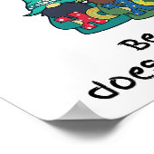 Amusing Plainspoken Mince Pie Joke Poster (Ecke)