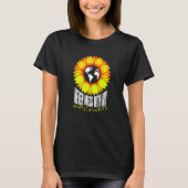 Amusing Sunflowers Of Cheerful Mommies Quote T-Shirt (Vorderseite)