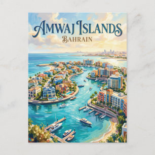 Amwaj-Inseln Bahrain Postkarte