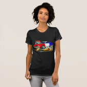 AMX RedWhiteBlue Auto T-Shirt (Vorne ganz)
