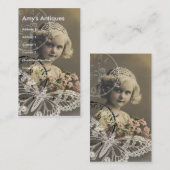 Amy-Antiquitäten Visitenkarte (Vorne/Hinten)