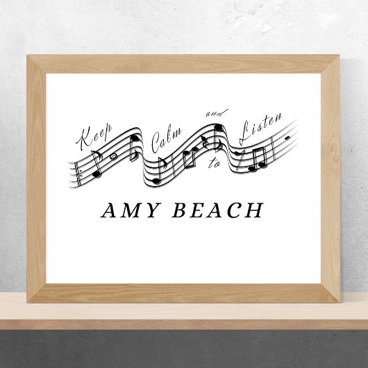 Amy Beach Best Classical Music Composer Poster