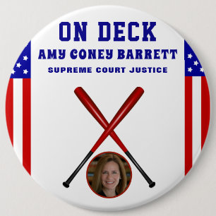 AMY CONEY BARRETT US SUPREME GERICHTSHOF BUTTON