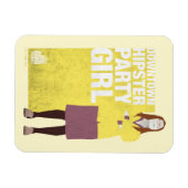 Amy | Downtown Hipster Party Girl Magnet (Horizontal)