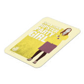 Amy | Downtown Hipster Party Girl Magnet (Linke Seite)