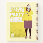 Amy | Downtown Hipster Party Girl Notizblock (Rückseite)