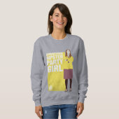 Amy | Downtown Hipster Party Girl Sweatshirt (Vorne ganz)